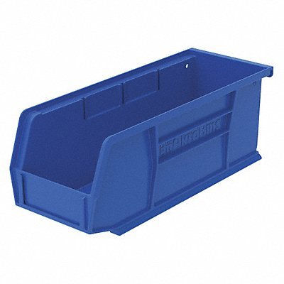 Plastic Hopper Stacking Bin: Blue